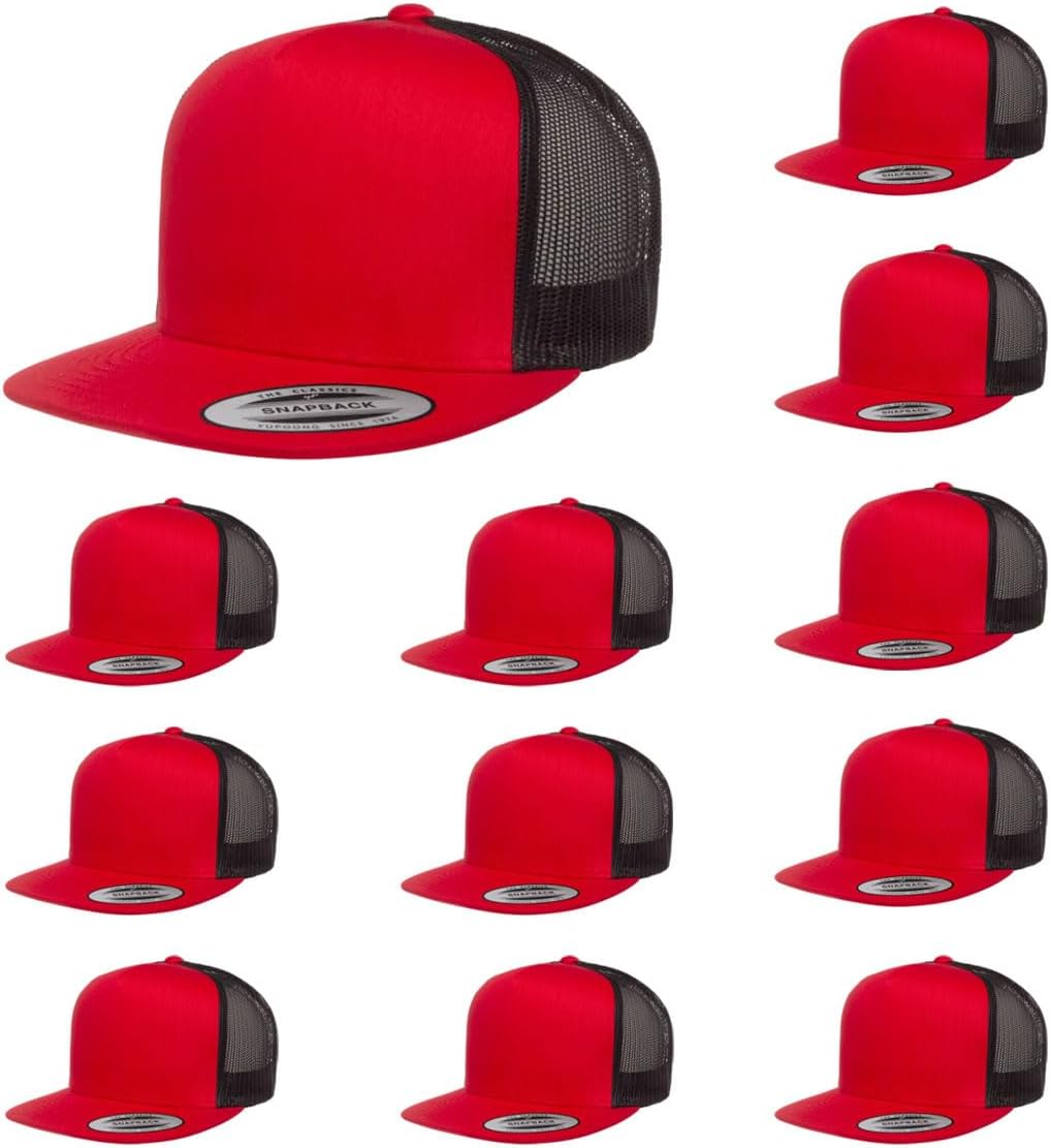 Yupoong 5-Panel Classic Trucker Cap for Ultimate Comfort