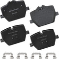 Bendix Premium SBC2220 Ceramic Rear Brake Pads - Quiet, Low Dust