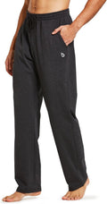 Baleaf Men's Cotton Yoga Sweatpants for Comfort and Style