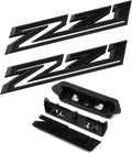Set of 3 OEM Side Decals Emblems & Grille Z71 Badges for Silverado