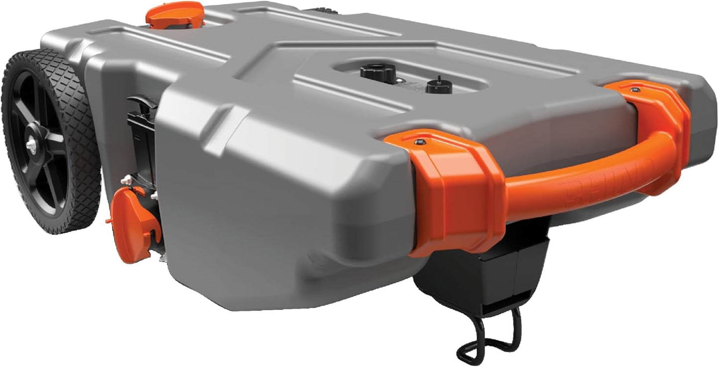 Camco 28-Gallon Portable RV Tote Tank - Easy Maneuverability & Convenient Gate Valve