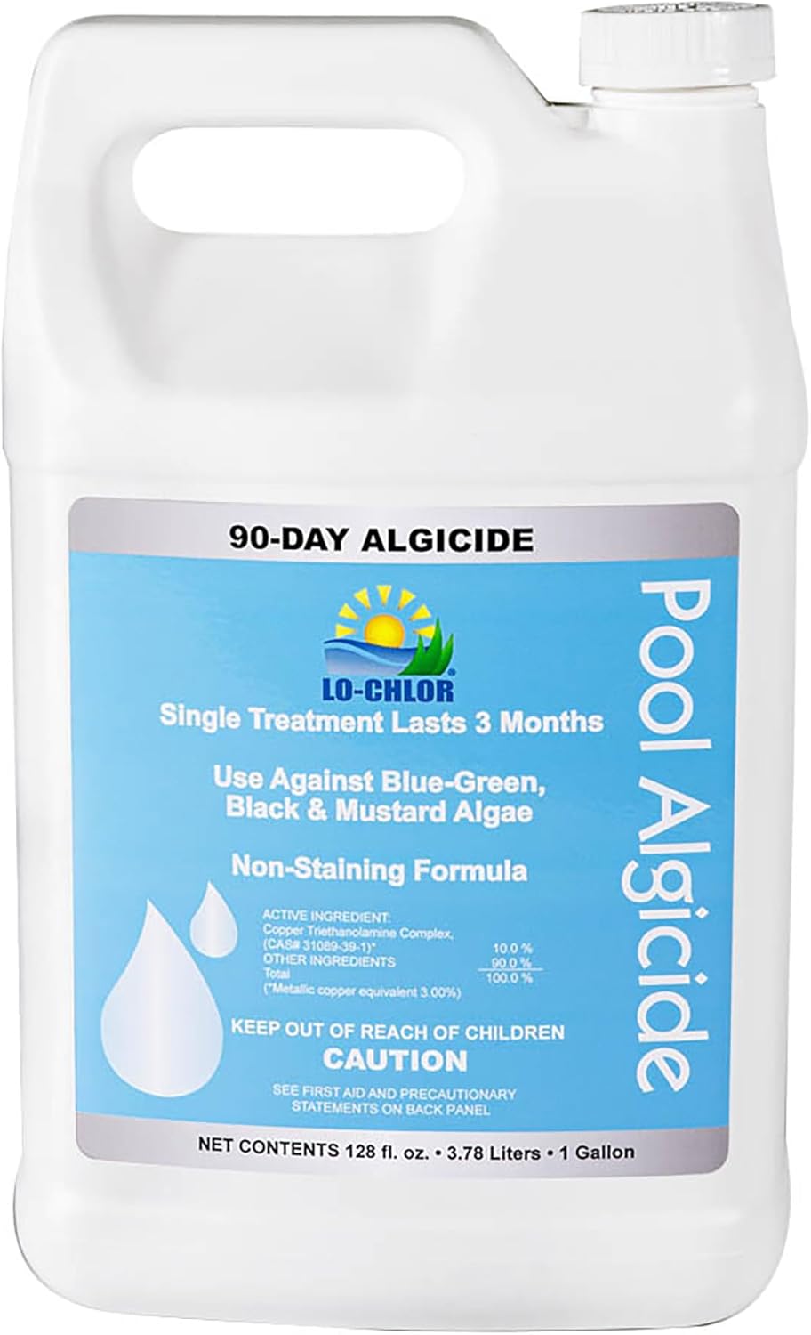Pool Algaecide for Swimming Pools - Effective 90-Day Treatment