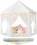 Princess Tent for Girls Indoor Play Tent - Castle with Star Lights