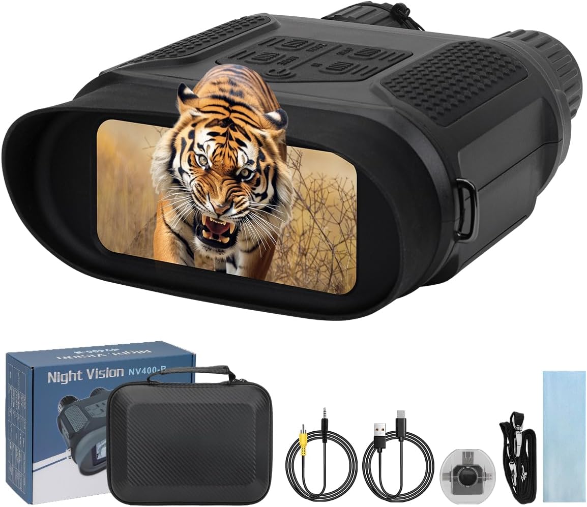 Pro Night Vision Binoculars for Hunting and Security Use