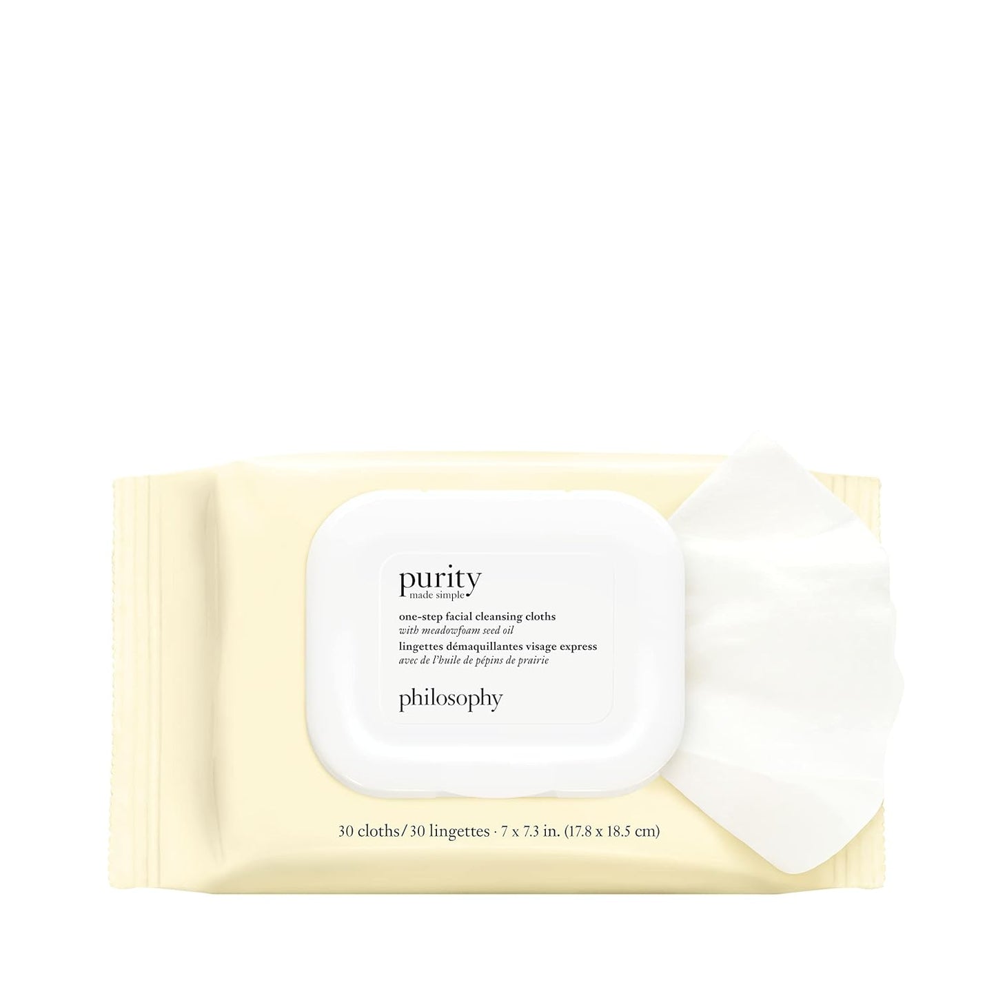 philosophy One-Step Cleansing Cloths - Makeup & Oil Remover - 30 ct.