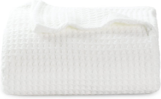 Bedsure Gentlesoft Cotton Large Throw Blanket for Couch 50x70