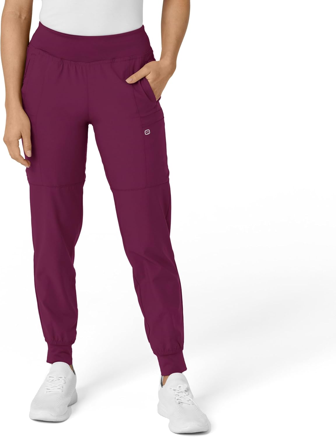 WonderWink Women's Comfort Waist Cargo Jogger Pant for All Day Wear