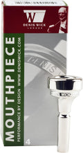 Cornet Mouthpiece 5881-4 Silver Plated - Balanced Tone & Comfort