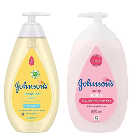 YDF Baby Bundle: Gentle Cleansing & Moisturizing - 500ML