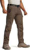 CQR Men's Ripstop Work Pants - Water Resistant Tactical Utility Pants