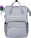 Laptop Backpack for Women - Anti-Theft USB Charging, 15.6 in
