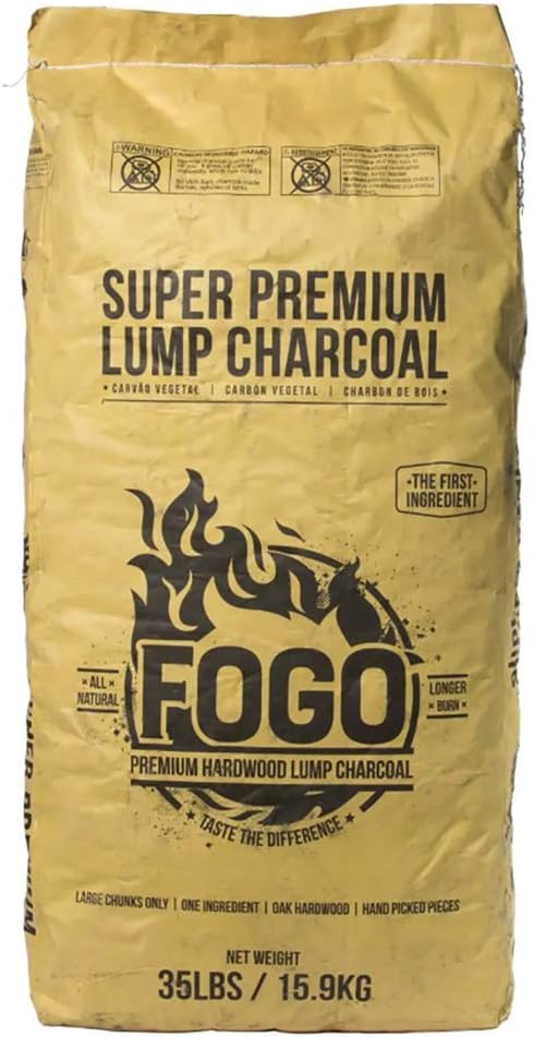 FOGO Super Premium Hardwood Lump Charcoal for Grilling and Smoking
