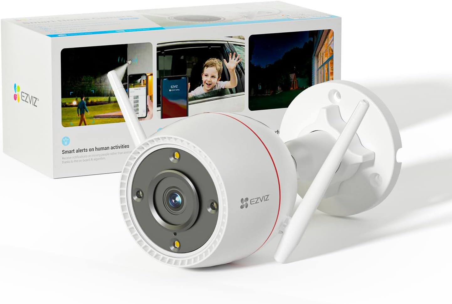 EZVIZ Two-Way Call 2.5K Outdoor Security Camera with Night Vision