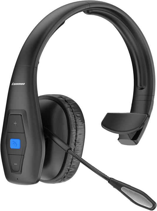Conambo Trucker Bluetooth Headset V5.1 - Dual Mic Noise Cancelling