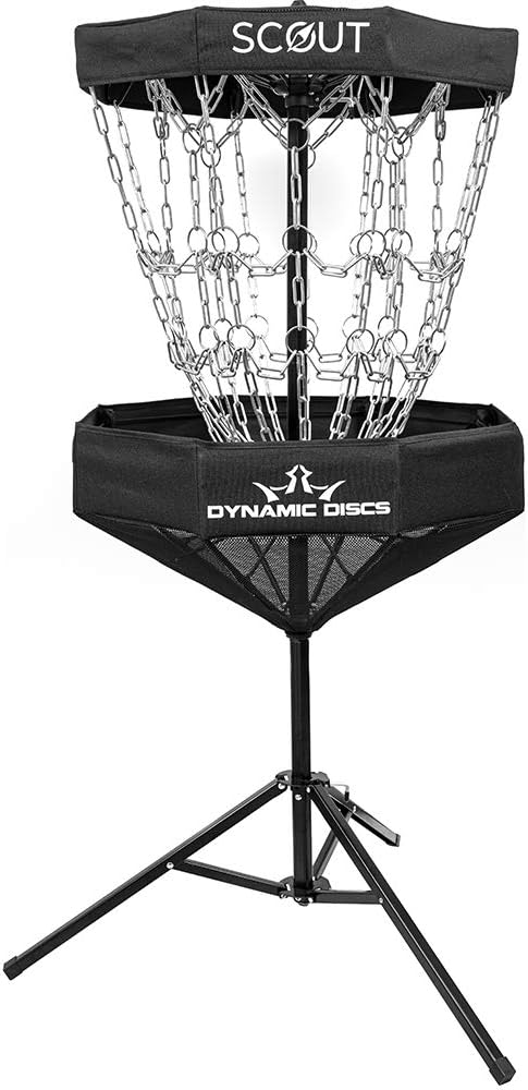 Portable Disc Golf Basket | 16 Chains | Easy Carry