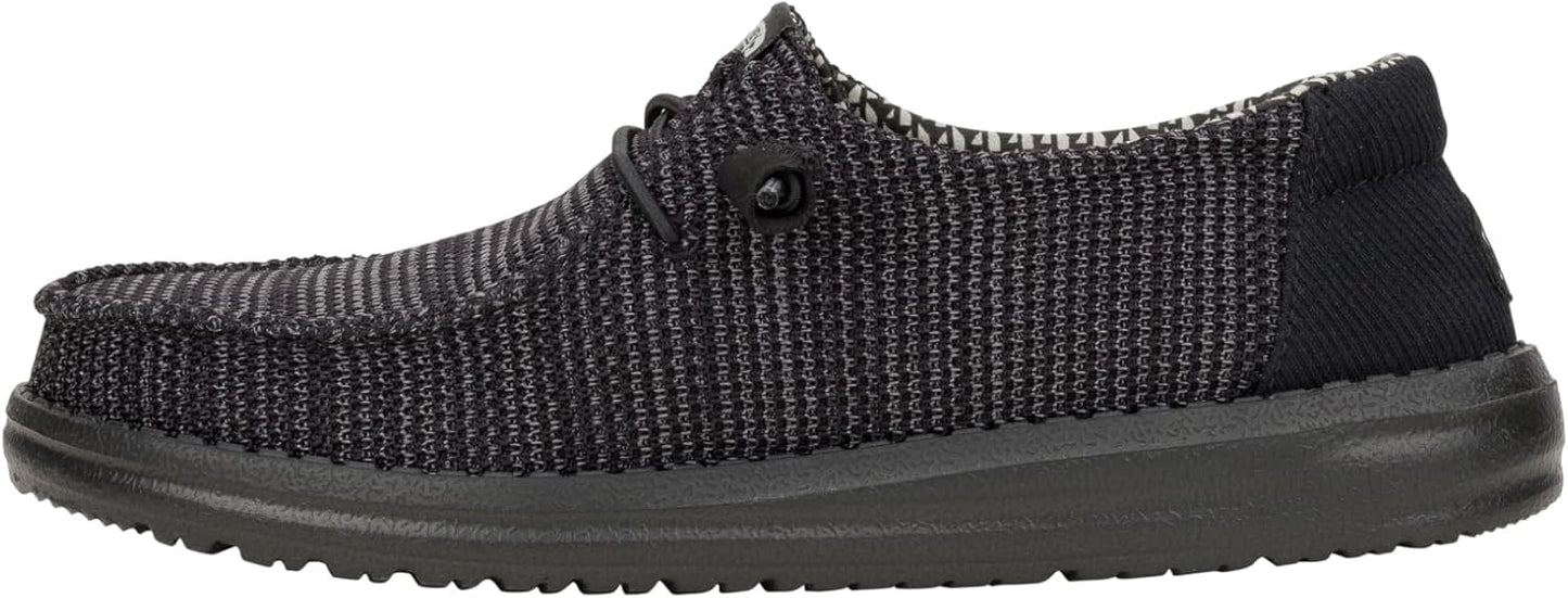HEYDUDE Wendy Stretch Sox Womens Slip-on Loafers for Comfort