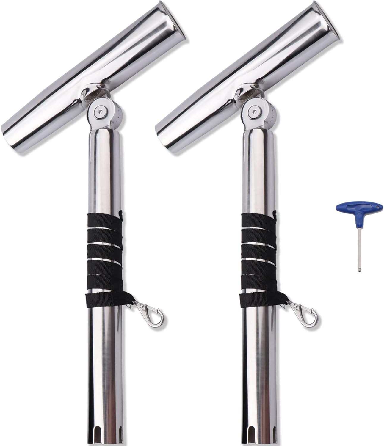 Outrigger Fishing Rod Holders for Trolling - Durable Stainless Steel