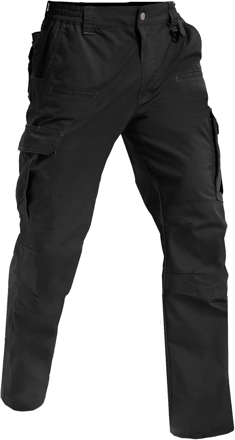 NATUVENIX Mens Work Pants Lightweight Tactical Cargo Pants
