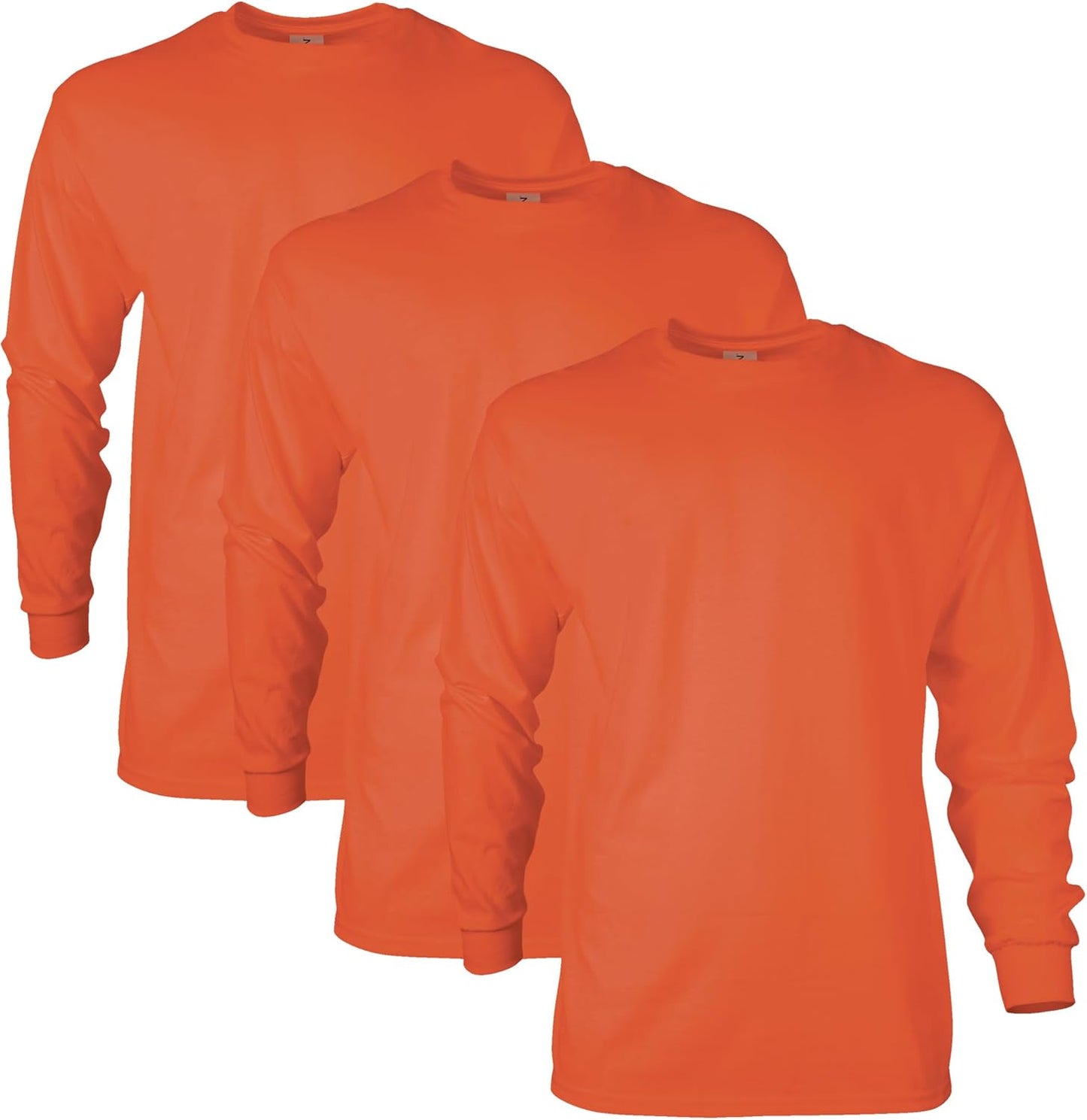 Gildan Adult Ultra Cotton Long Sleeve T-Shirt Multipack Review