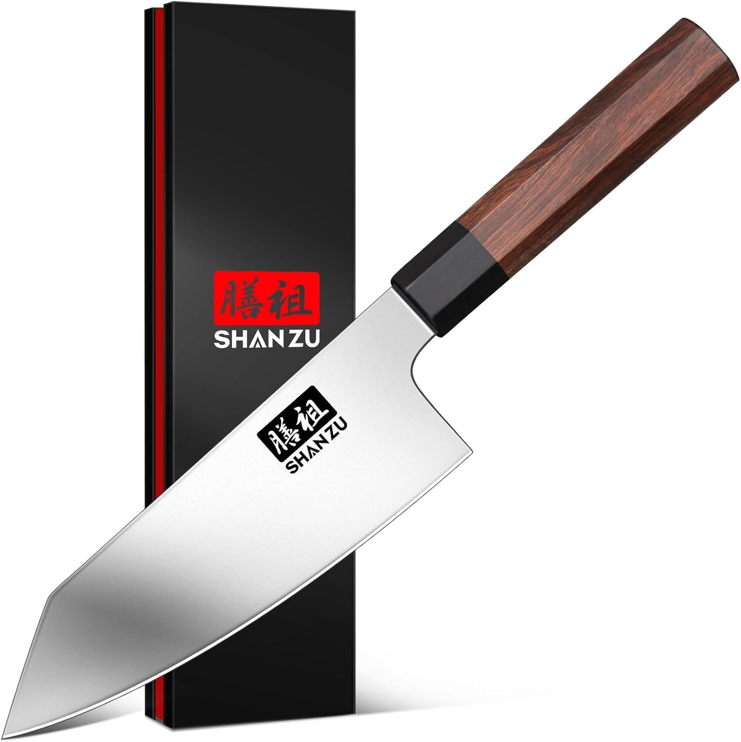 SHAN ZU 6 Inch Chef Knife for Small Hands - Ergonomic Design