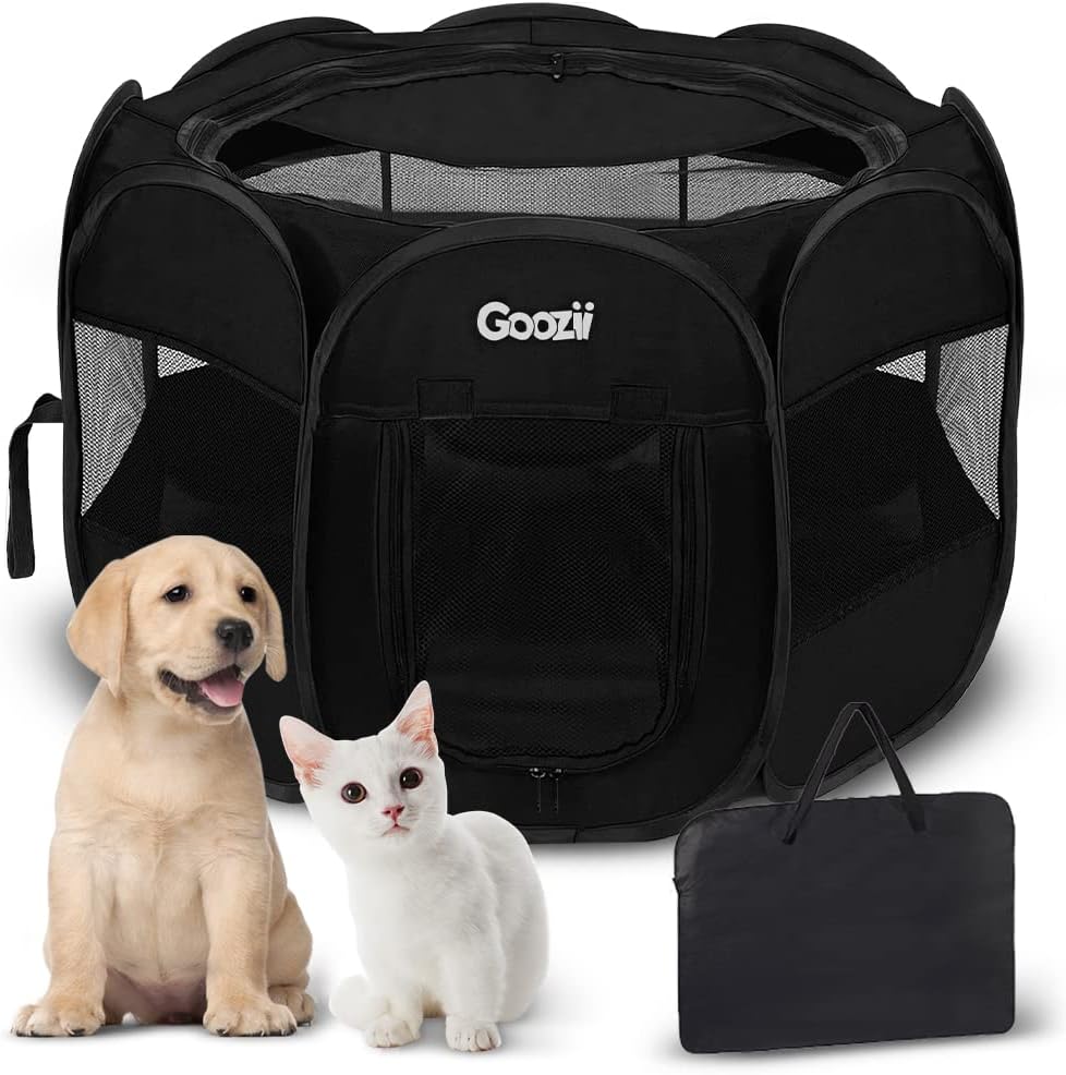 Foldable Portable Dog Playpen for Medium Dogs Indoor Outdoor