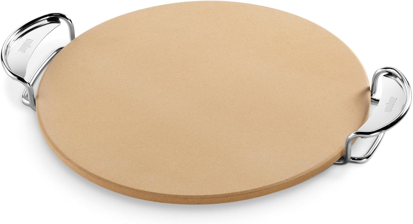 Weber Gourmet BBQ System Pizza Stone for Perfect Grilled Pizzas