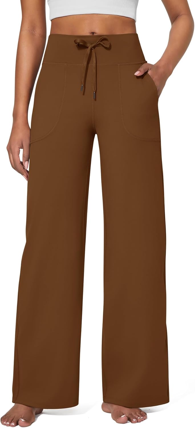 G4Free Wide Leg Pants for Women - Comfy Yoga and Lounge Wear