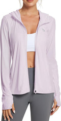 Women's Sun Protection Jacket Hoodie UPF 50+ - Lightweight Sun Cover