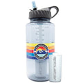 Nalgene OG Water Bottle with Filter - Dual Tap & Outdoor Protection