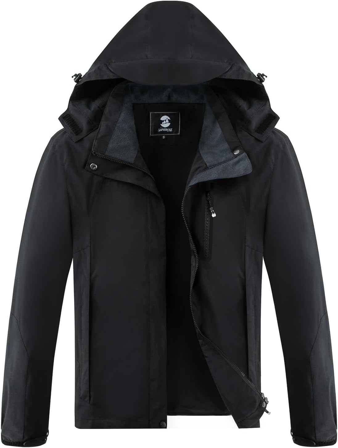 Womens Waterproof Rain Jacket Lightweight Active Outdoor Raincoat