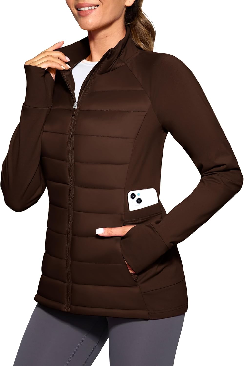 G Gradual Women's Running Fleece Lined Jacket for Hiking Travel