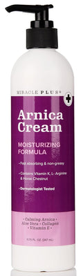 Miracle Plus Arnica Cream Bruise Relief Lotion - Fast Bruise Recovery