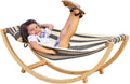 Premium Wooden Kids Rocking Chair, 110lbs Capacity