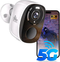 5G/2.4G WiFi Security Camera Outdoor/Indoor - 3MP Color Night Vision