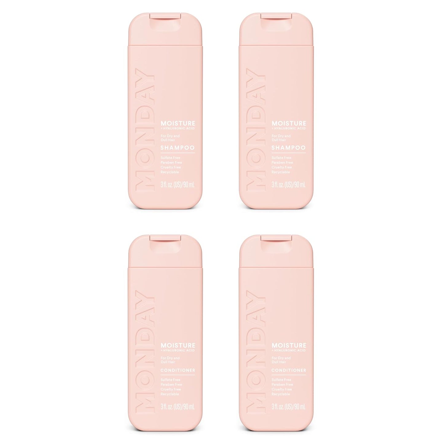 Monday Haircare Moisture Travel Pack - Hydrate On-The-Go!