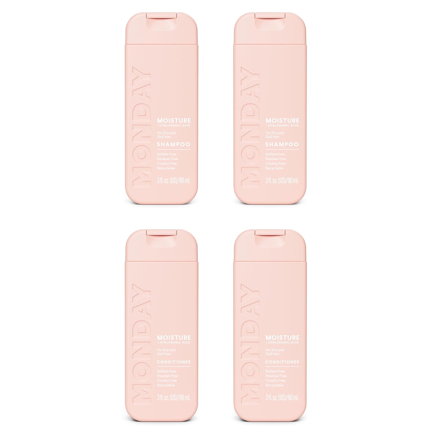 Monday Haircare Moisture Travel Pack - Hydrate On-The-Go!