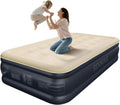 Twin Air Mattress with Built In Pump Raised 18in - Quick Self