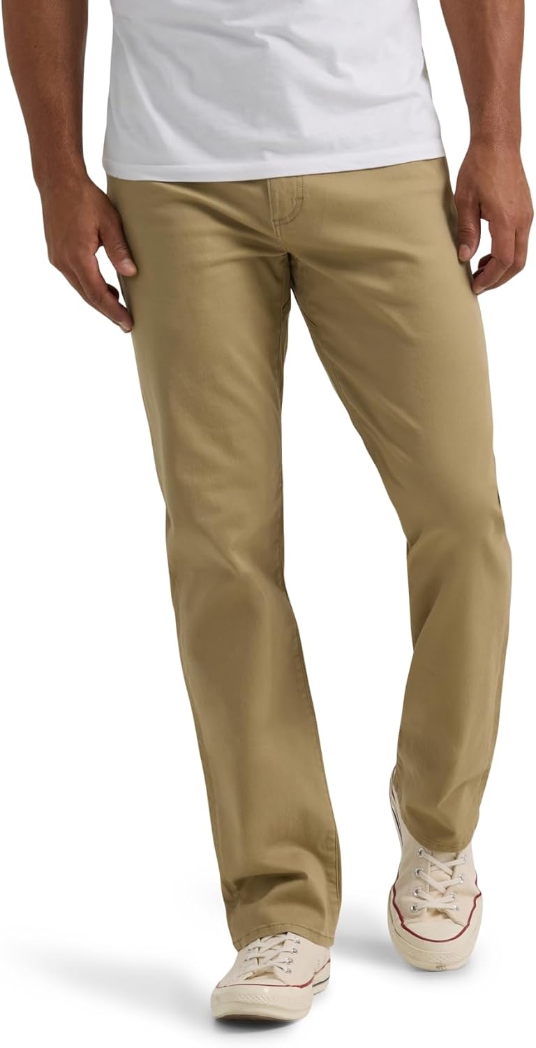 Lee Men's Extreme Motion Relaxed Straight Jean for Comfort