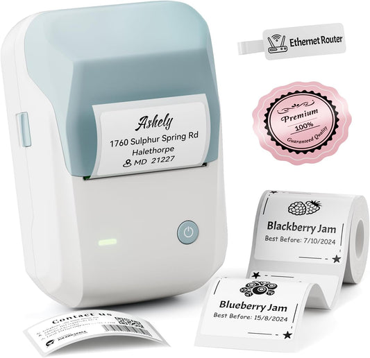 NIIMBOT B1 Bluetooth Label Maker with Easy 2 Thermal Printer