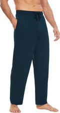 GYS Men's Bamboo Viscose Pajama Pants - Ultra Soft Lounge Bottoms in