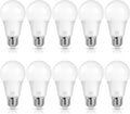 MAXvolador A19 LED Light Bulbs 100W Equivalent - Bright Daylight