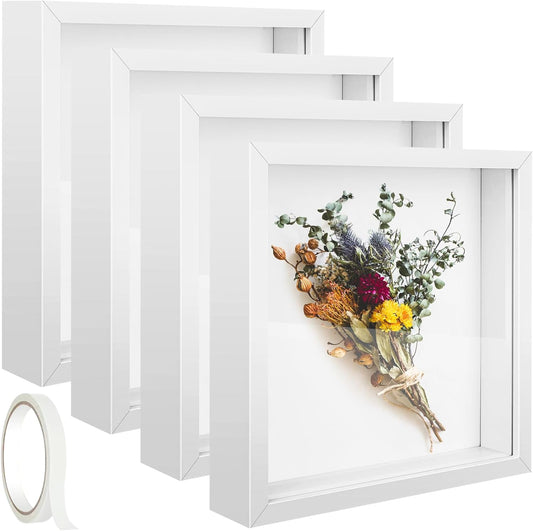 10x10 Shadow Box Frame Set for Memories and Crafts Display
