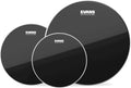 Evans Black Chrome Tompack (10in, 12in, 16in) - Punchy Rock Tone