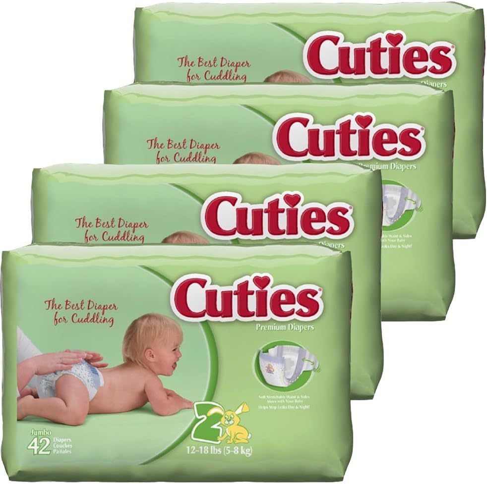 Cuties Baby Diapers Size 2 for Ultimate Comfort and Protection