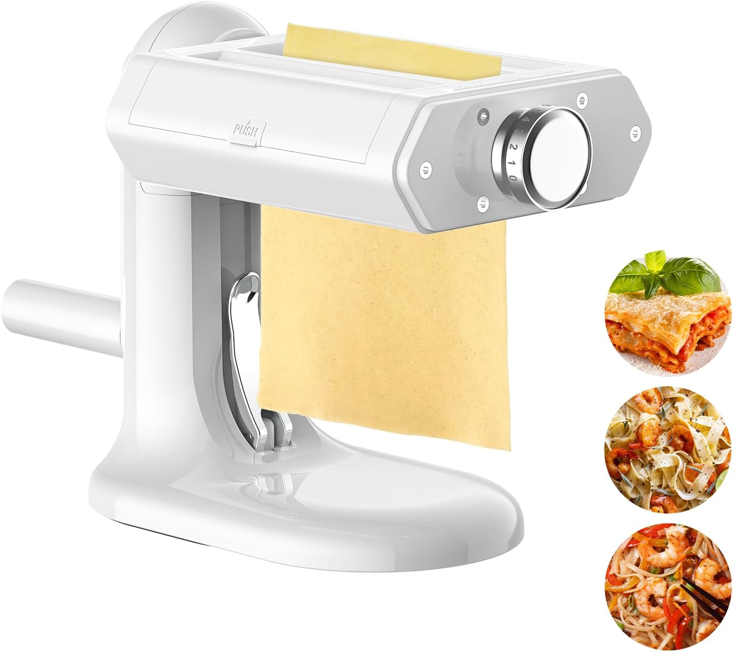 Cofun 3-in-1 Pasta Maker, 7 Thickness Settings