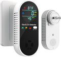4-in-1 Upgraded Gas Leak and Carbon Monoxide Detector - Dual Sensor