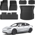 Tesla Model 3 Highland 2024 2025 Floor Mats Set - Full Custom Fit