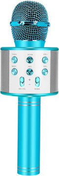 Bluetooth Karaoke Microphone Wireless - Portable Handheld Mic