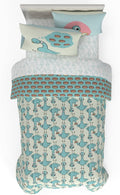 The Pigeon Finds A Hot Dog Twin Bedding Set - Reversible Comforter