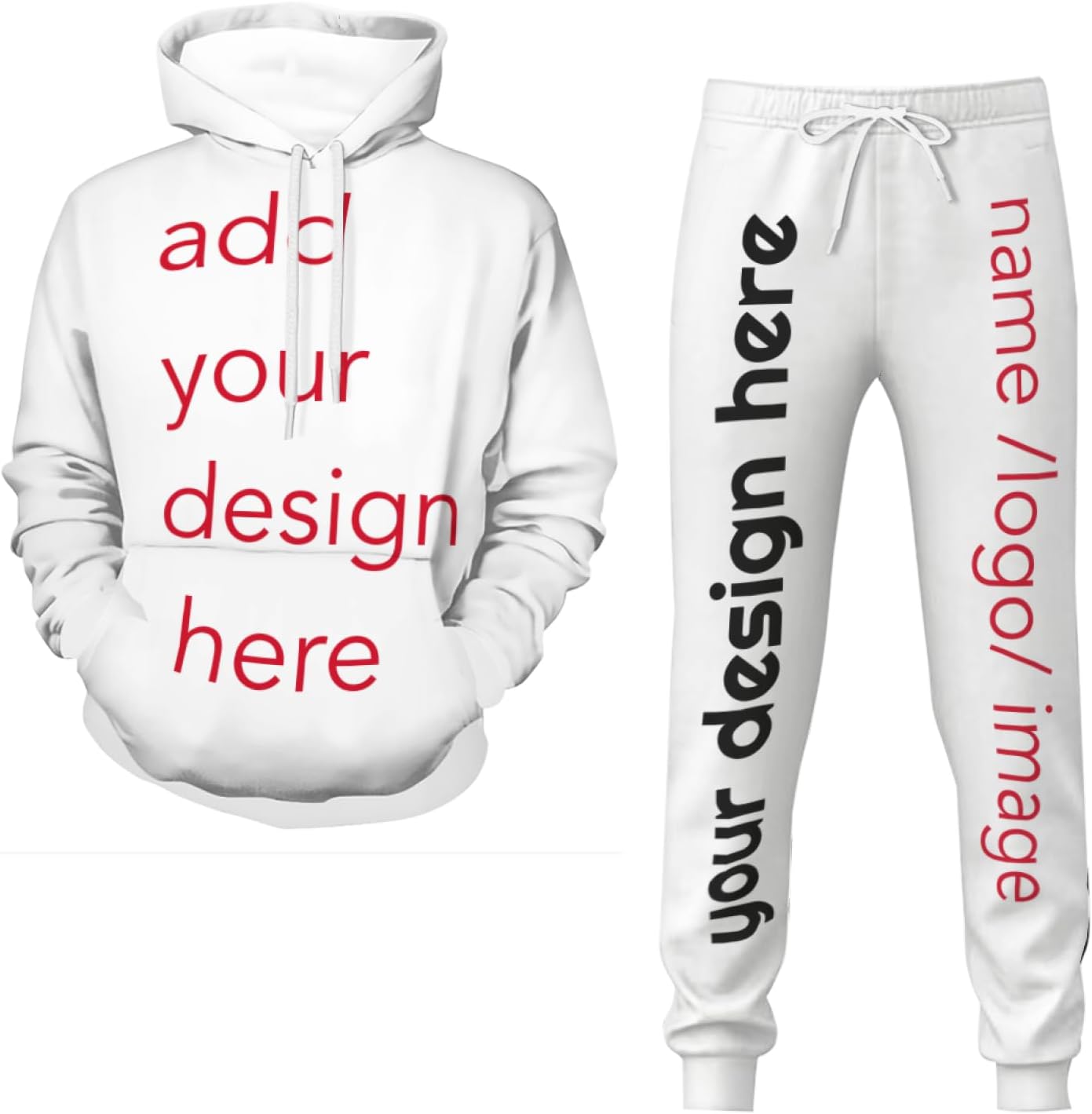 Personalized Custom Hoodie Set for Medir - Design Your Own!